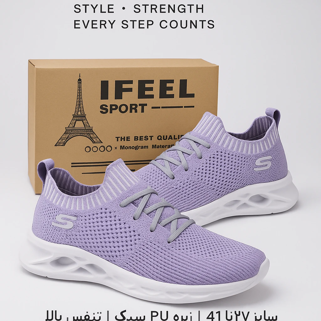 کتونی اسکیچرز زنانه ۳۷تا۴۰ فوق سبک و راحت